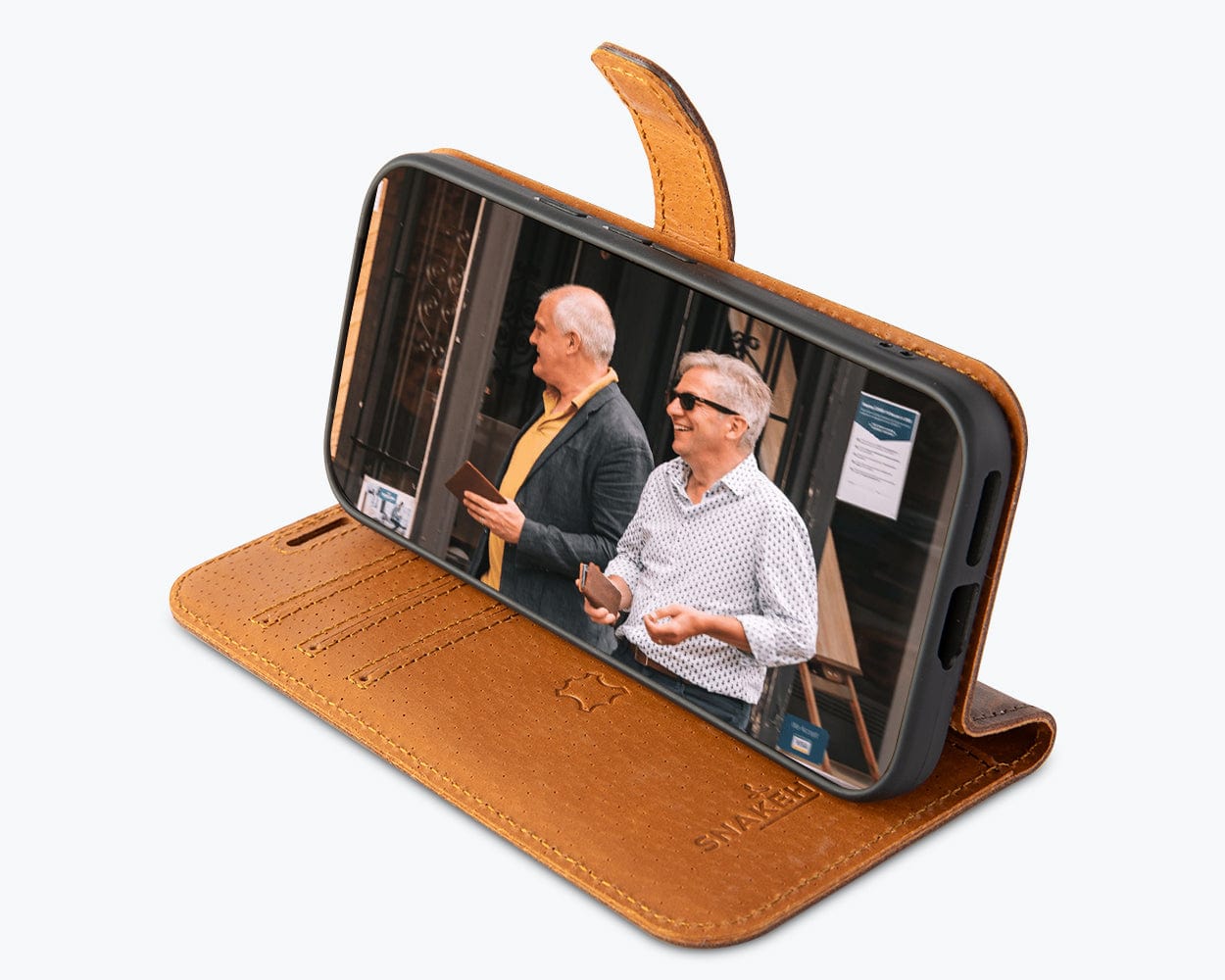 Google Pixel 9A - Vintage Leather Wallet Phone Case