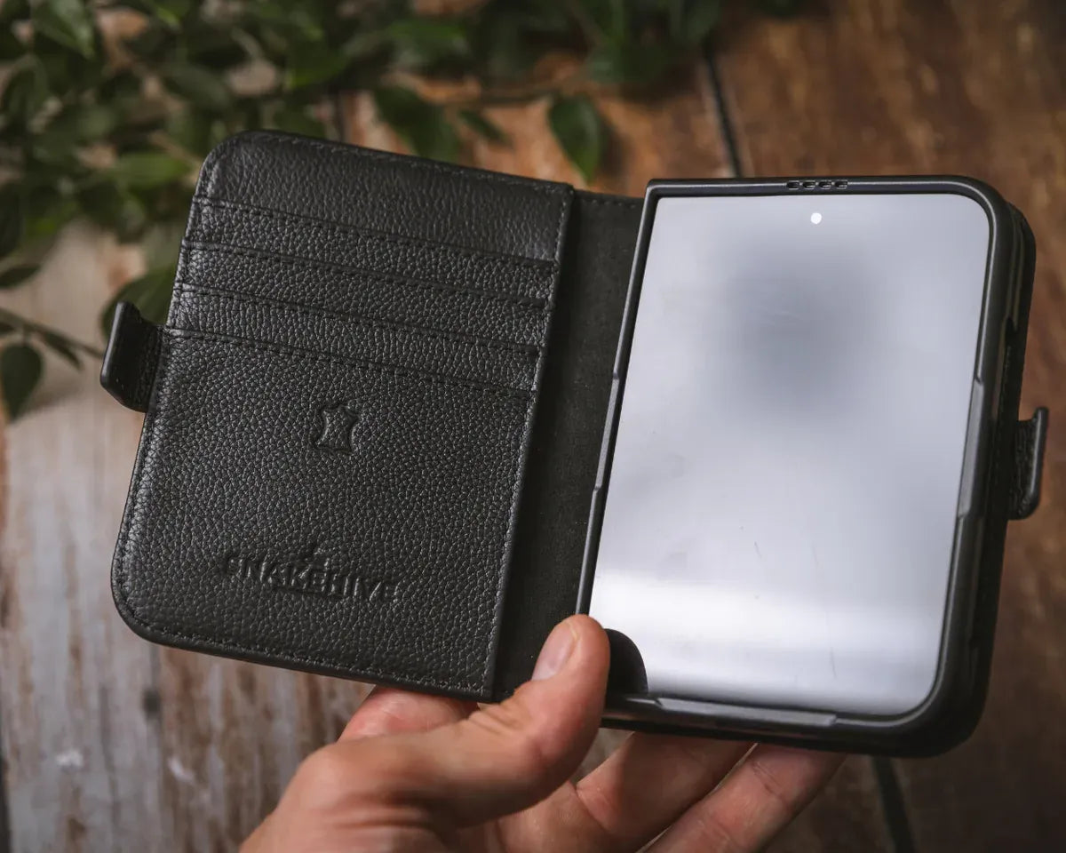 Snakehive Metro Wallet Apple iPhone Duo - Metro Leather Wallet Phone Case Metro Leather Wallet Phone Case for iPhone Duo