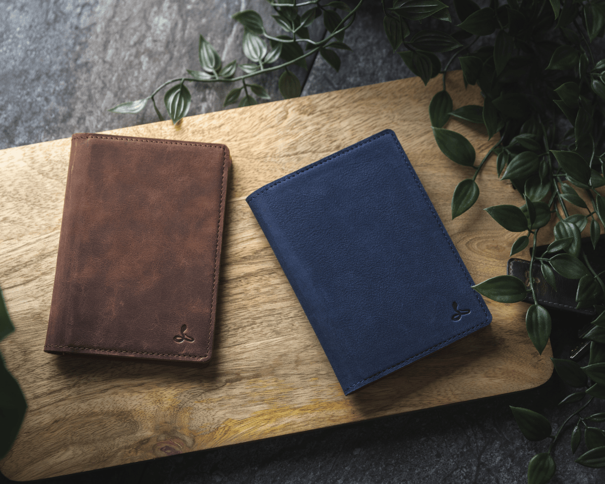 Snakehive Accessories Vintage Leather Passport Holder Vintage Leather Passport Holder | Leather Accessories