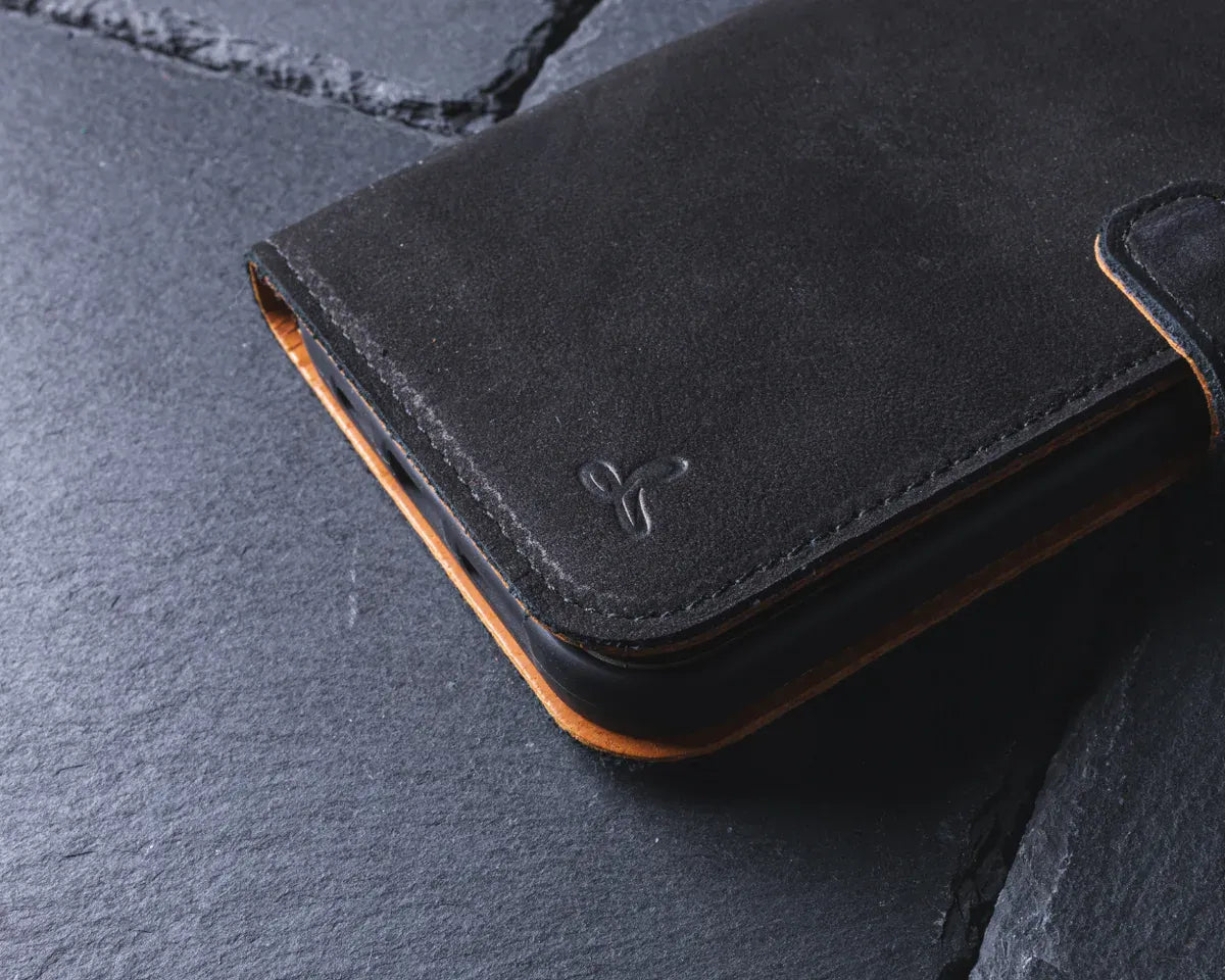 Snakehive Vintage Wallet Apple iPhone 18 Pro Max - Vintage Leather Wallet Phone Case Vintage Leather Wallet Case for Apple iPhone 18 Pro Max