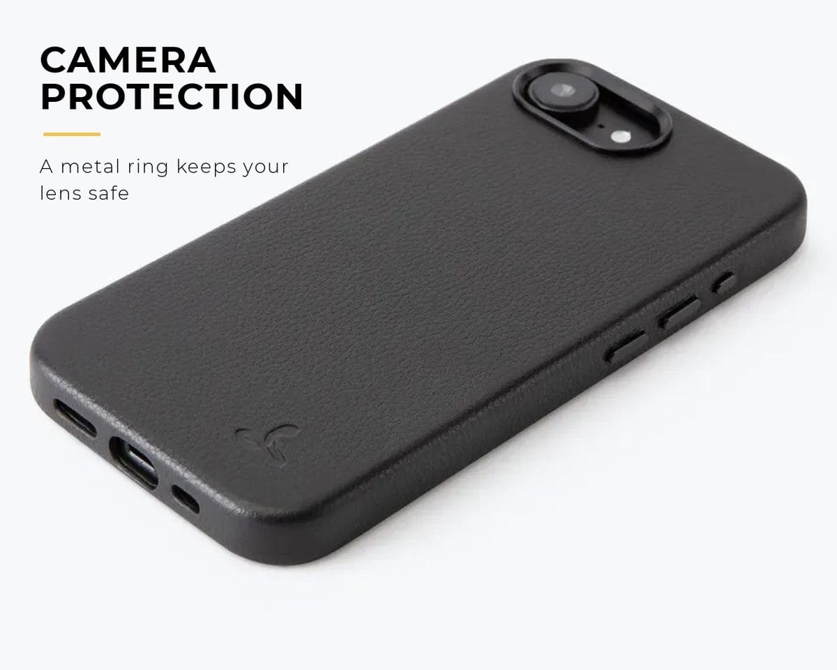 Snakehive Metro Bumper Case Apple iPhone 17e / 16e - Metro Slim Leather Phone Case Metro Slim Leather Phone Case for Apple iPhone 17e / 16e