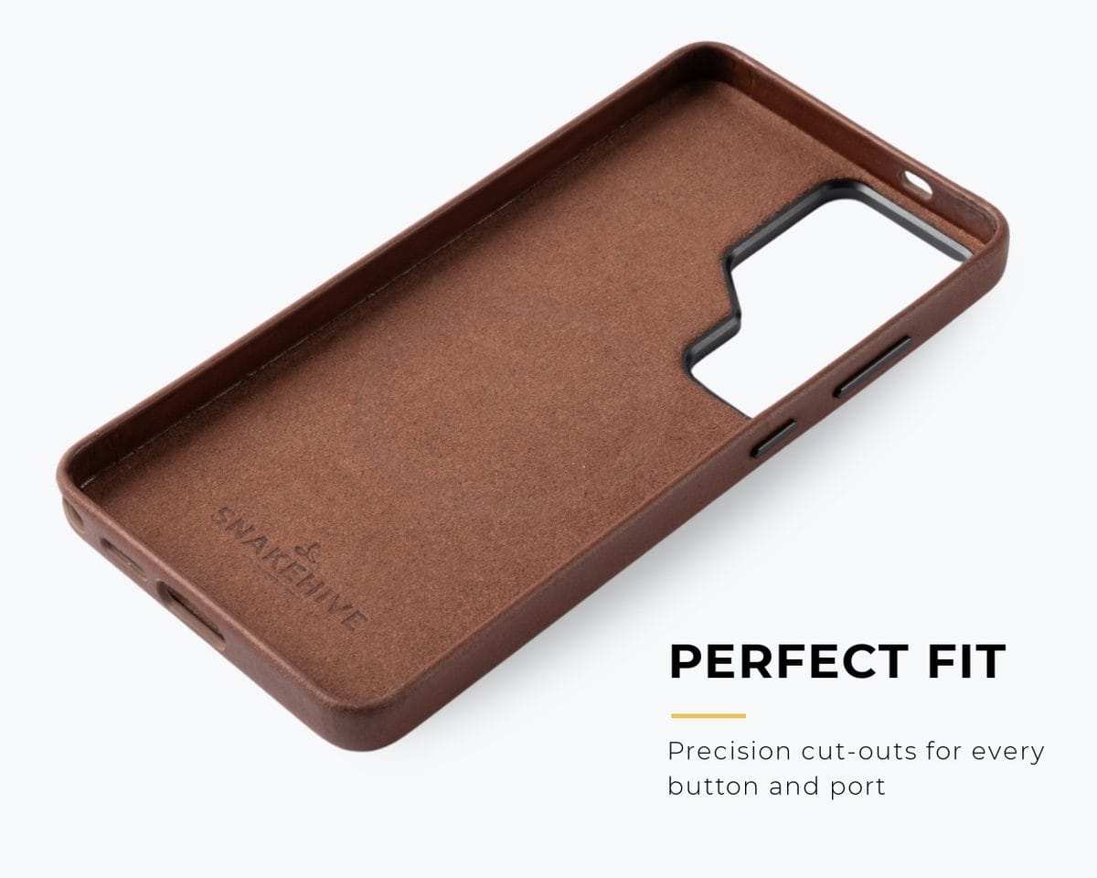 Snakehive Metro Bumper Case Samsung Galaxy S26 Ultra - Metro Slim Leather Phone Case Metro Slim Leather Phone Case for Samsung Galaxy S26 Ultra