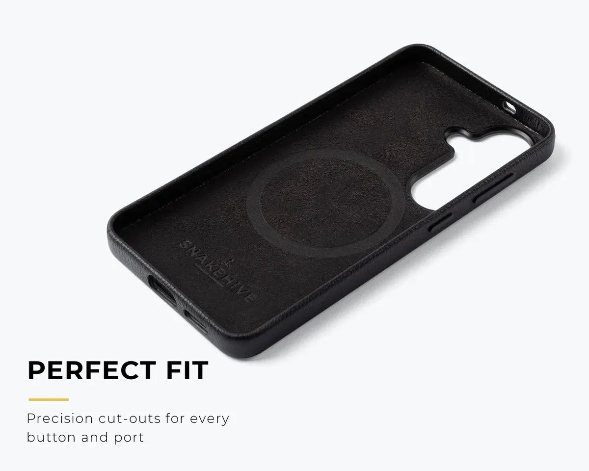 Snakehive Metro Bumper Case Samsung Galaxy S26 FE - Metro Slim Leather Phone Case Metro Slim Leather Phone Case for Samsung Galaxy S26 FE