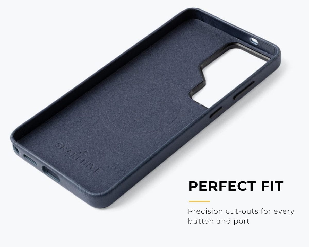 Snakehive Metro Bumper Case Samsung Galaxy S26 Ultra - Metro Slim Leather Phone Case Metro Slim Leather Phone Case for Samsung Galaxy S26 Ultra