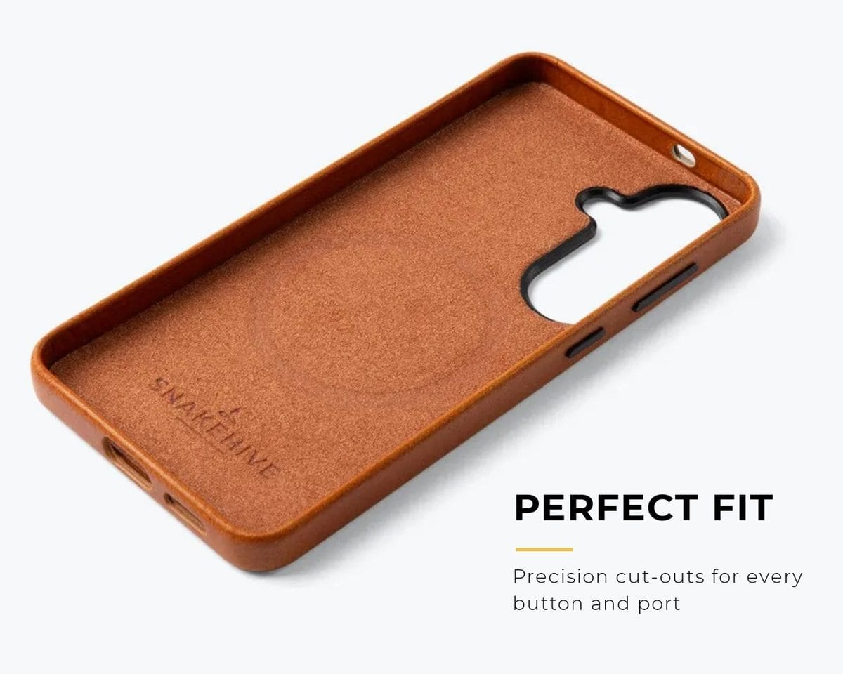 Snakehive Metro Bumper Case Samsung Galaxy S26 - Metro Slim Leather Phone Case Metro Slim Leather Phone Case for Samsung Galaxy S26