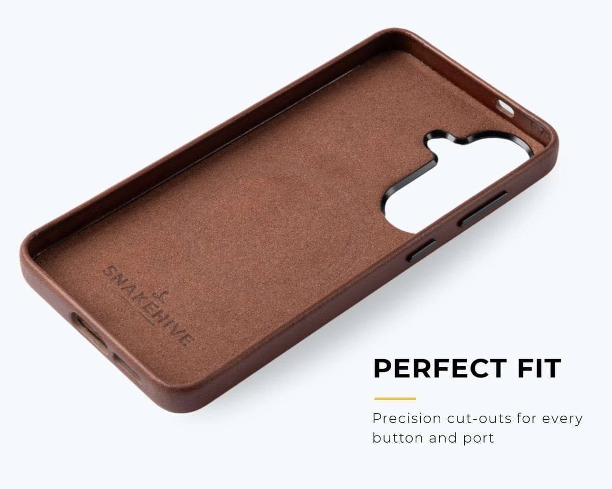 Snakehive Metro Bumper Case Samsung Galaxy S26 - Metro Slim Leather Phone Case Metro Slim Leather Phone Case for Samsung Galaxy S26