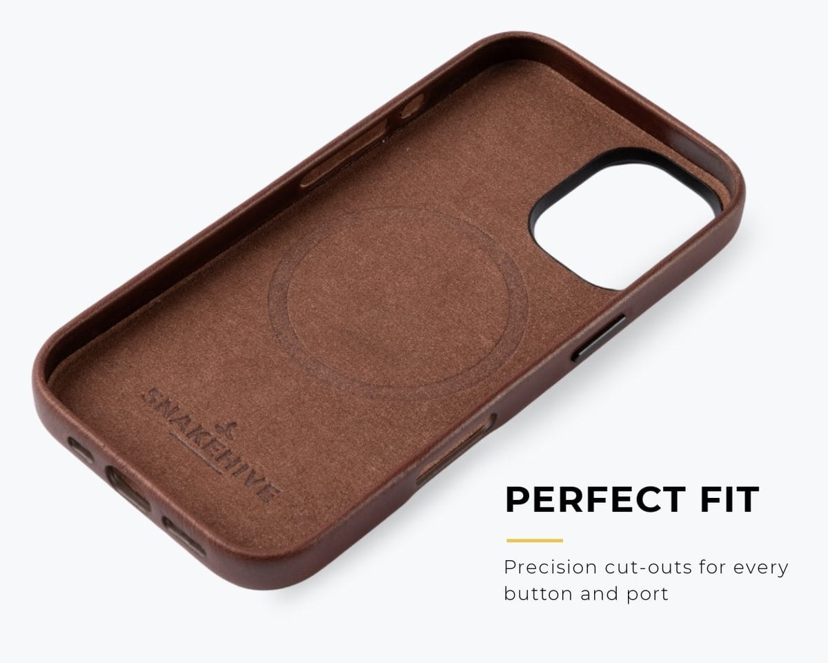 Snakehive Metro Bumper Case Apple iPhone 17 - Metro Slim Leather Phone Case Metro Slim Leather Phone Case for Apple iPhone 17