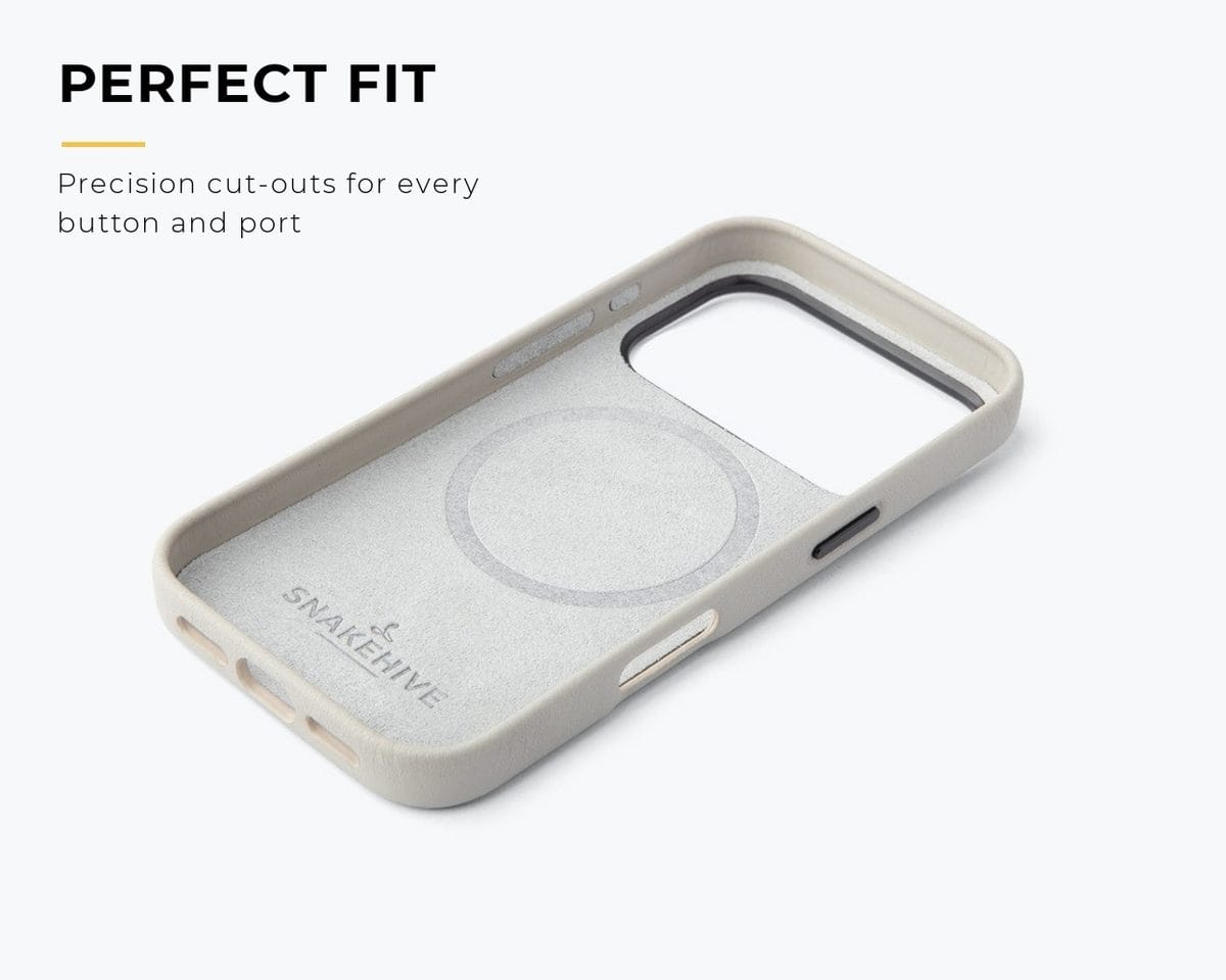 Snakehive Metro Bumper Case Apple iPhone 17 Pro - Metro Slim Leather Phone Case Metro Slim Leather Phone Case for Apple iPhone 17 Pro