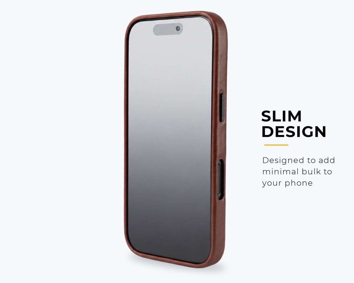 Snakehive Metro Bumper Case Apple iPhone 17 - Metro Slim Leather Phone Case Metro Slim Leather Phone Case for Apple iPhone 17
