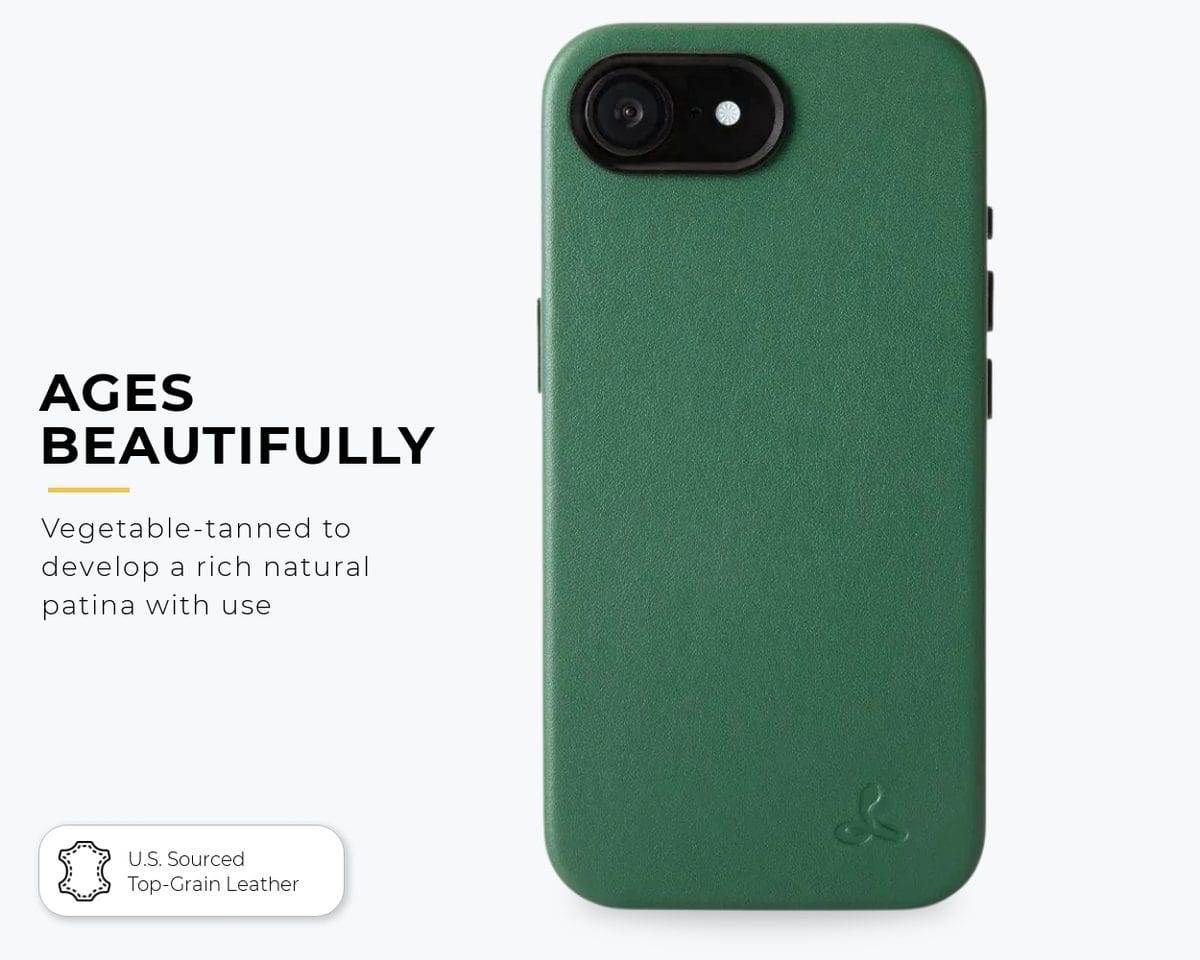 Snakehive Metro Bumper Case Apple iPhone 17e / 16e - Metro Slim Leather Phone Case Metro Slim Leather Phone Case for Apple iPhone 17e / 16e