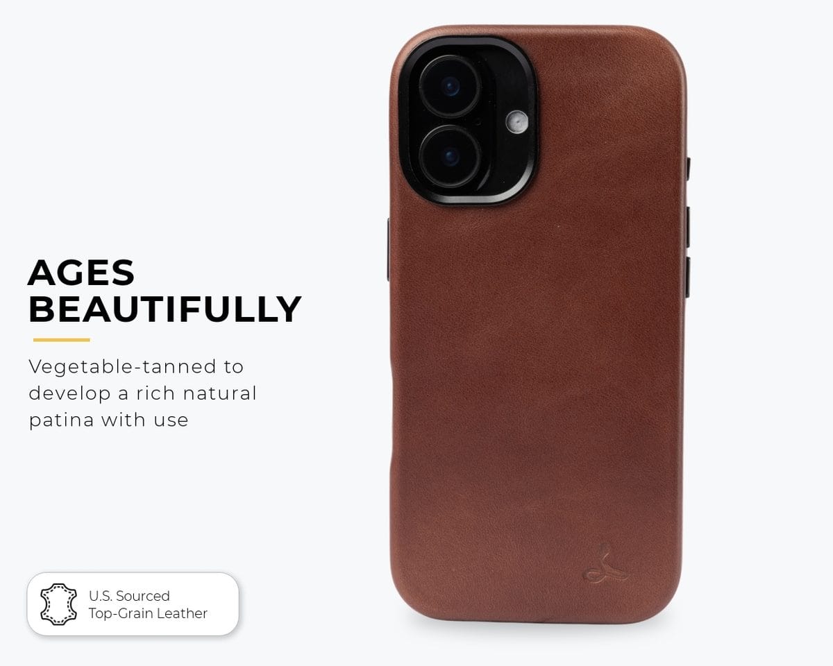 Snakehive Metro Bumper Case Apple iPhone 17 - Metro Slim Leather Phone Case Metro Slim Leather Phone Case for Apple iPhone 17