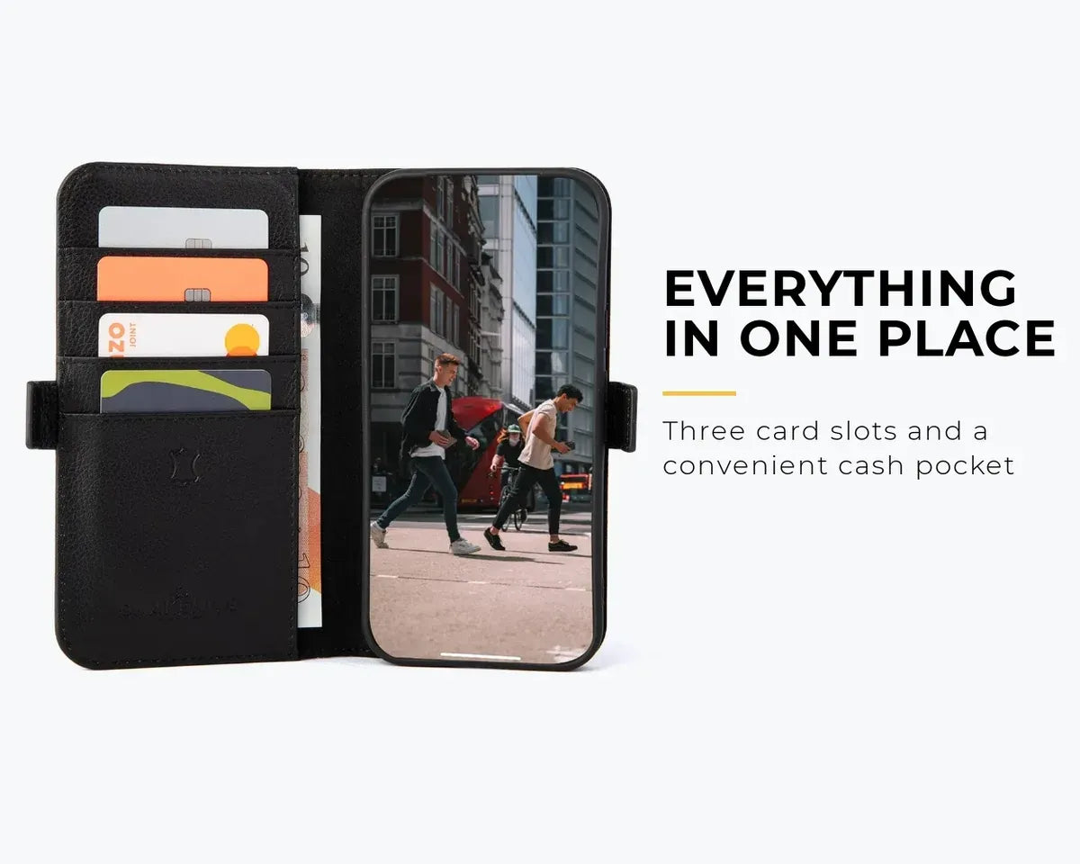 Snakehive Metro Wallet Google Pixel 11 Pro XL - Metro Leather Wallet Phone Case Metro Leather Wallet Case for Google Pixel 11 Pro XL