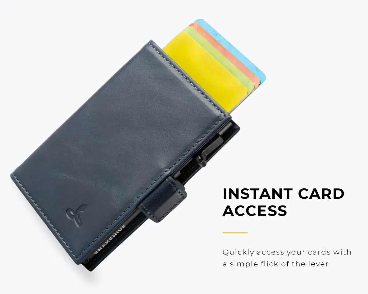 Snakehive Accessories Metro Leather Smart RFID Wallet Metro Leather Smart RFID Wallet | Leather Accessories