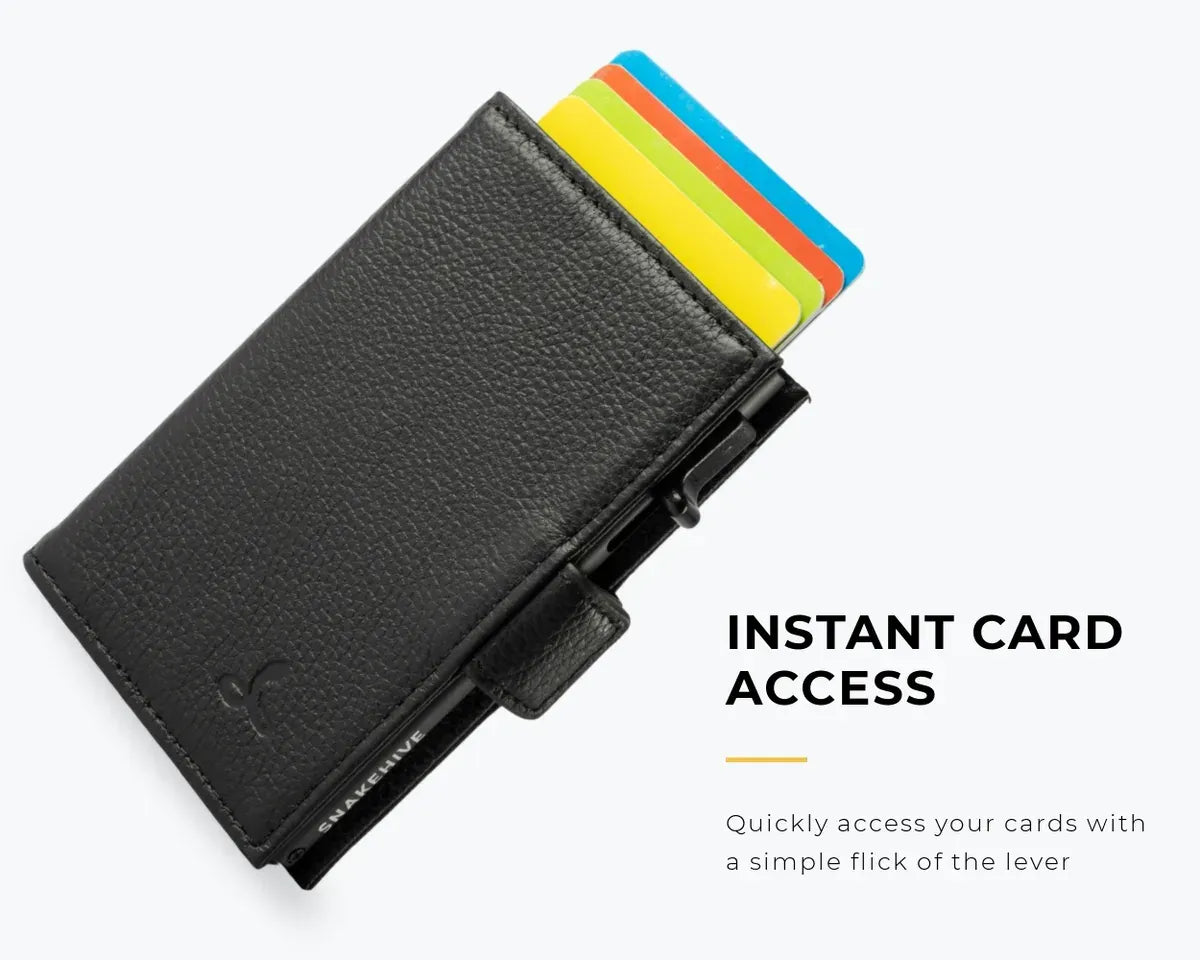 Snakehive Accessories Metro Leather Smart RFID Wallet Metro Leather Smart RFID Wallet | Leather Accessories