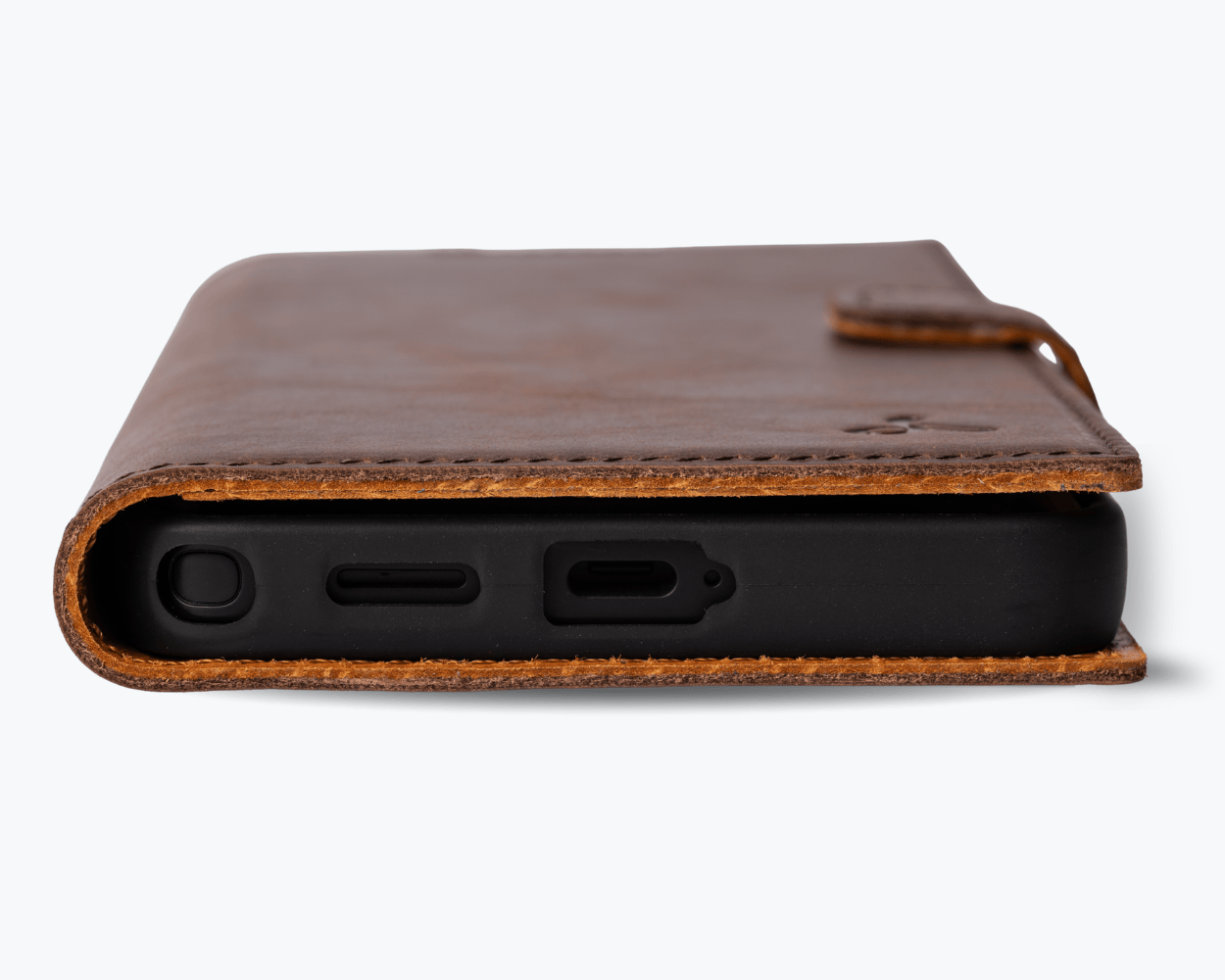 Samsung Galaxy S26 Ultra - Vintage Leather Wallet Phone Case