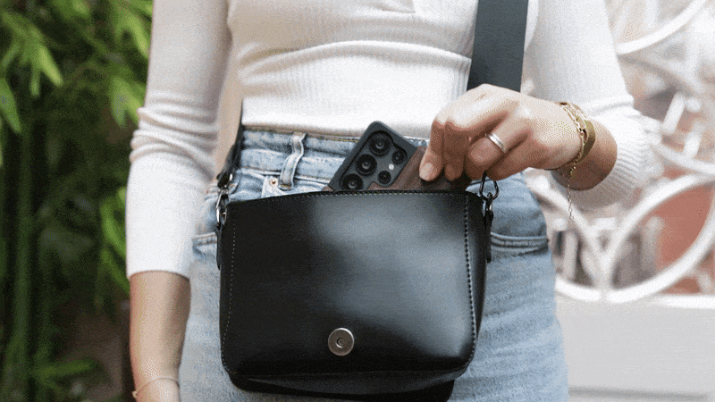 Samsung Galaxy S24 Ultra - Vintage Leather Wallet Phone Case (Side Clasp)