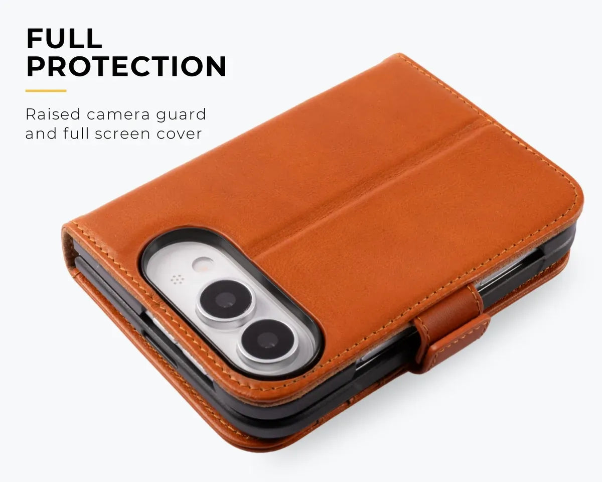 Snakehive Metro Wallet Apple iPhone Duo - Metro Leather Wallet Phone Case Metro Leather Wallet Phone Case for iPhone Duo