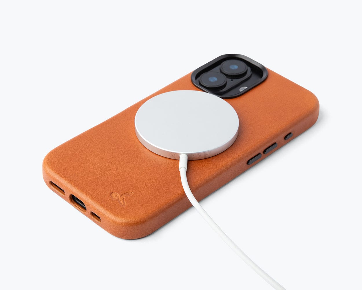 Personalised Slim Leather iPhone Case