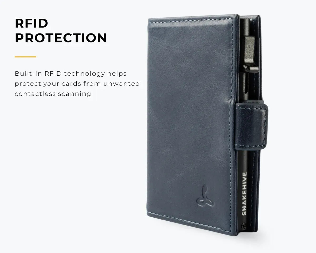 Snakehive Accessories Metro Leather Smart RFID Wallet Metro Leather Smart RFID Wallet | Leather Accessories