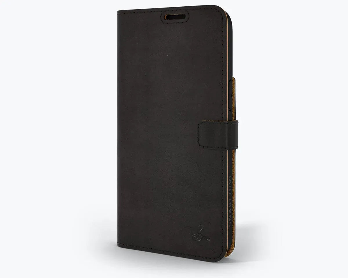 Snakehive Vintage Wallet Apple iPhone 14 Pro - Vintage Leather Wallet Phone Case Vintage Leather Wallet Case for Apple iPhone 14 Pro