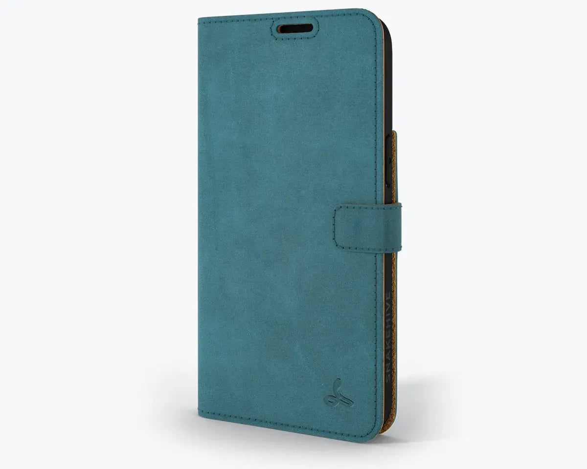 Snakehive Vintage Wallet Apple iPhone 14 Pro - Vintage Leather Wallet Phone Case Vintage Leather Wallet Case for Apple iPhone 14 Pro