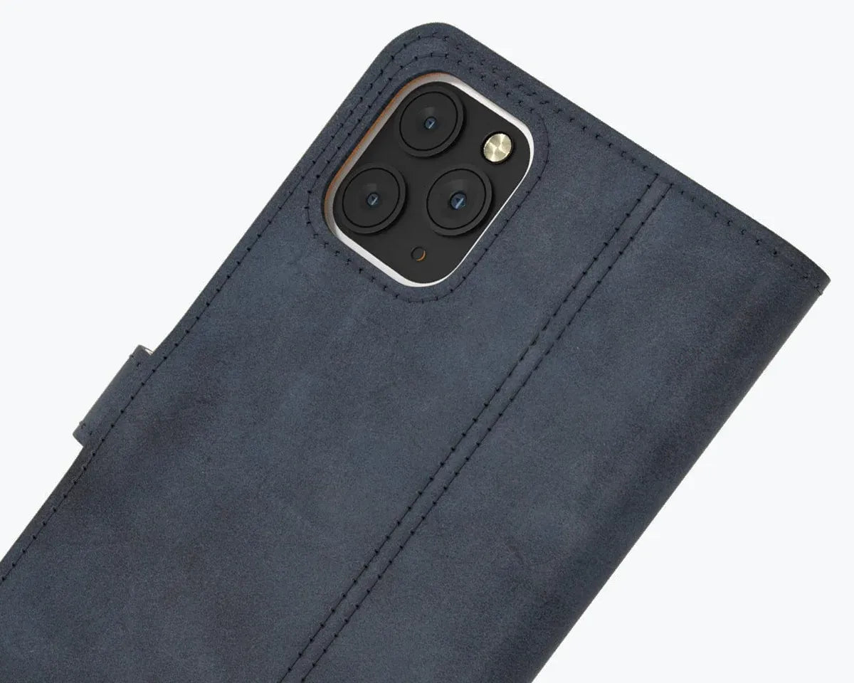 Snakehive UK Vintage Wallet Apple iPhone 12 Pro - Vintage Leather Wallet Phone Case Vintage Leather Wallet Case for Apple iPhone 12 Pro