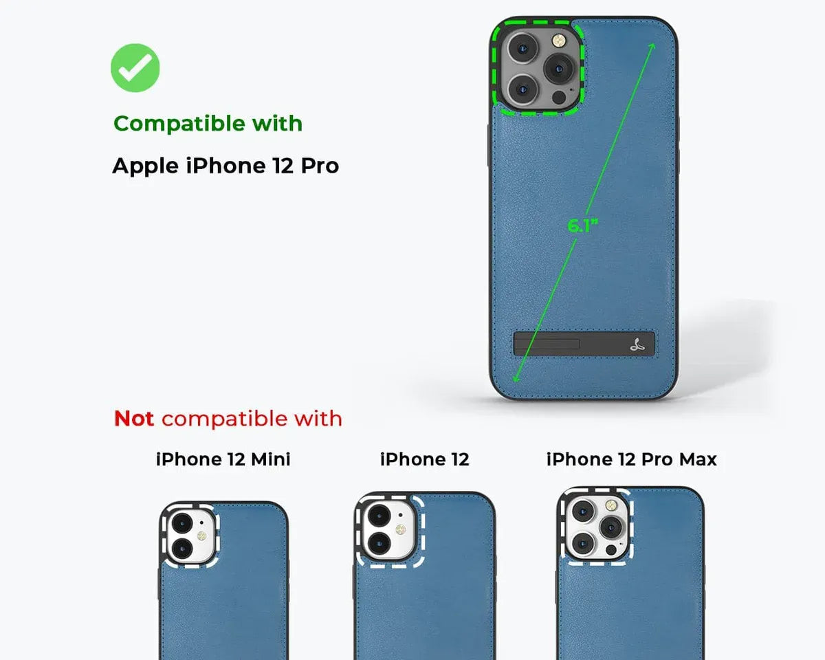 Snakehive UK Metro Case Apple iPhone 12 Pro - Metro Leather Phone Case Metro Leather Phone Case for Apple iPhone 12 Pro
