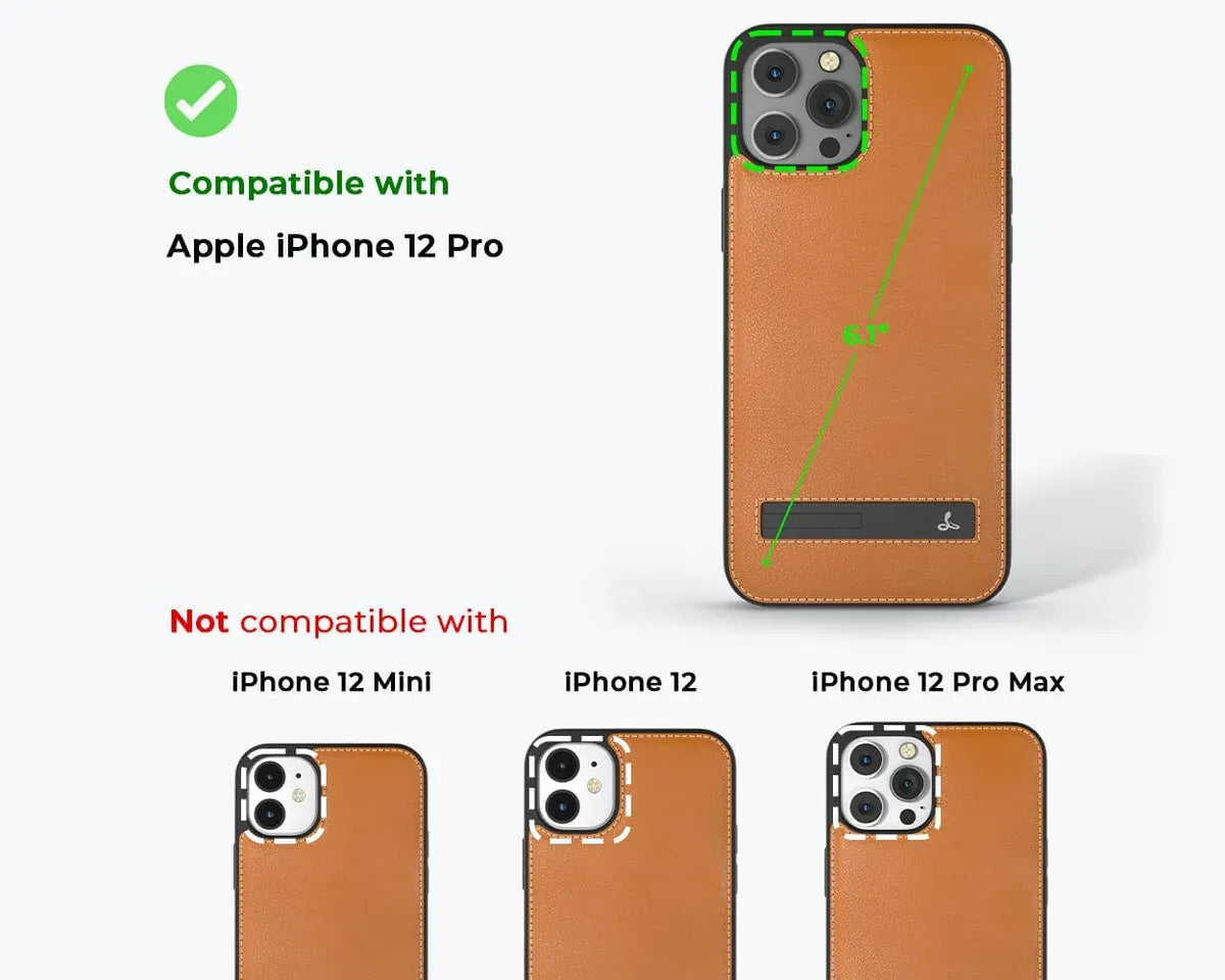 Snakehive UK Metro Case Apple iPhone 12 Pro - Metro Leather Phone Case Metro Leather Phone Case for Apple iPhone 12 Pro
