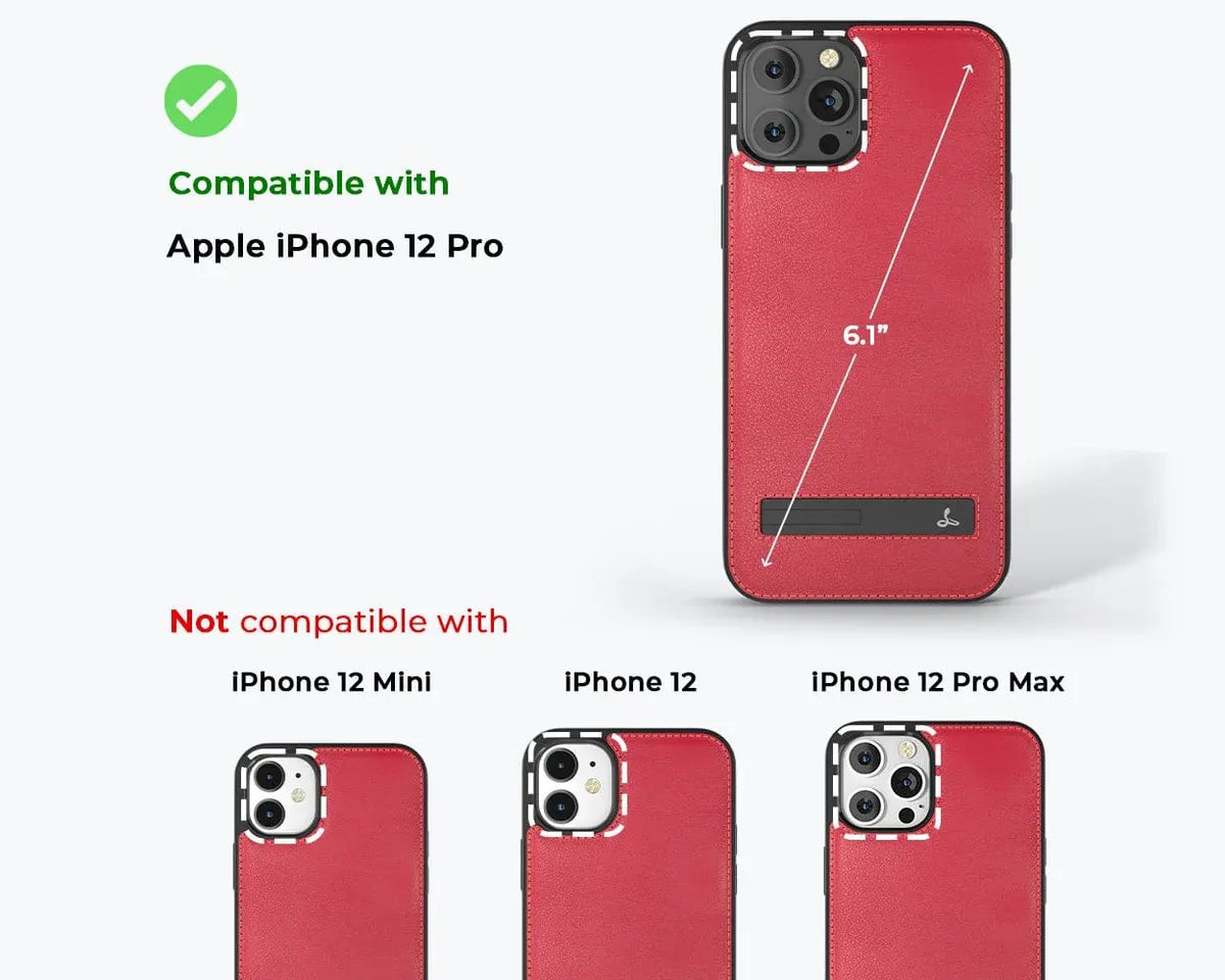 Snakehive UK Metro Case Apple iPhone 12 Pro - Metro Leather Phone Case Metro Leather Phone Case for Apple iPhone 12 Pro