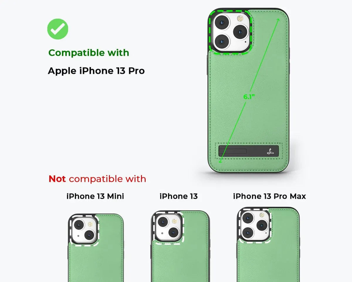 Snakehive UK Metro Case Apple iPhone 13 Pro - Metro Leather Phone Case Metro Leather Phone Case for Apple iPhone 13 Pro