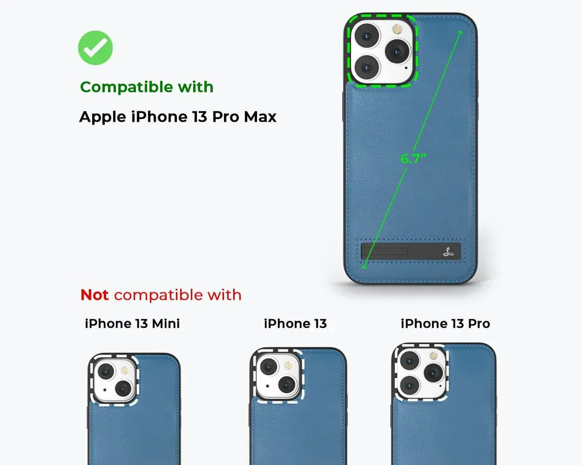 Snakehive UK Metro Case Apple iPhone 13 Pro Max - Metro Leather Phone Case Metro Leather Phone Case for Apple iPhone 13 Pro Max