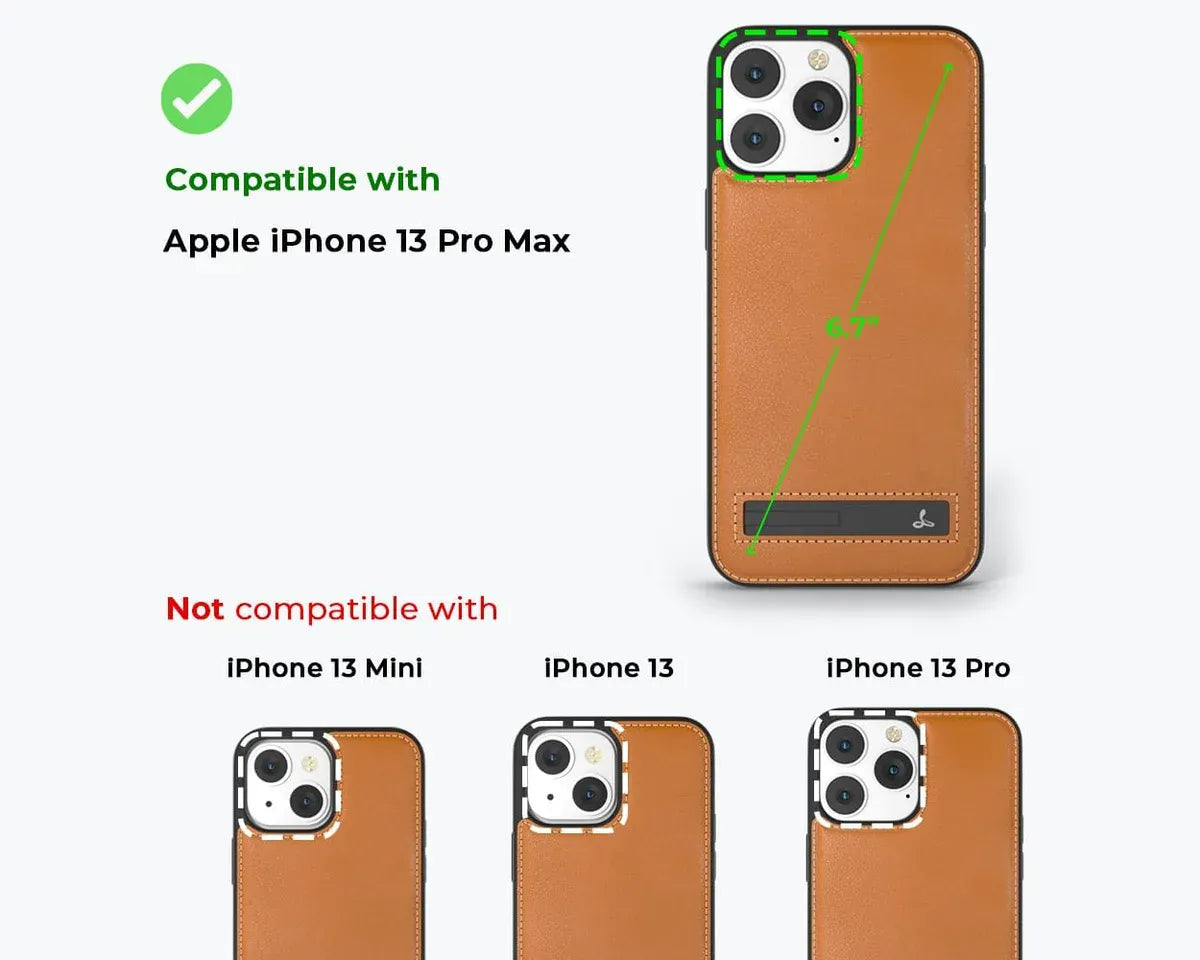 Snakehive UK Metro Case Apple iPhone 13 Pro Max - Metro Leather Phone Case Metro Leather Phone Case for Apple iPhone 13 Pro Max