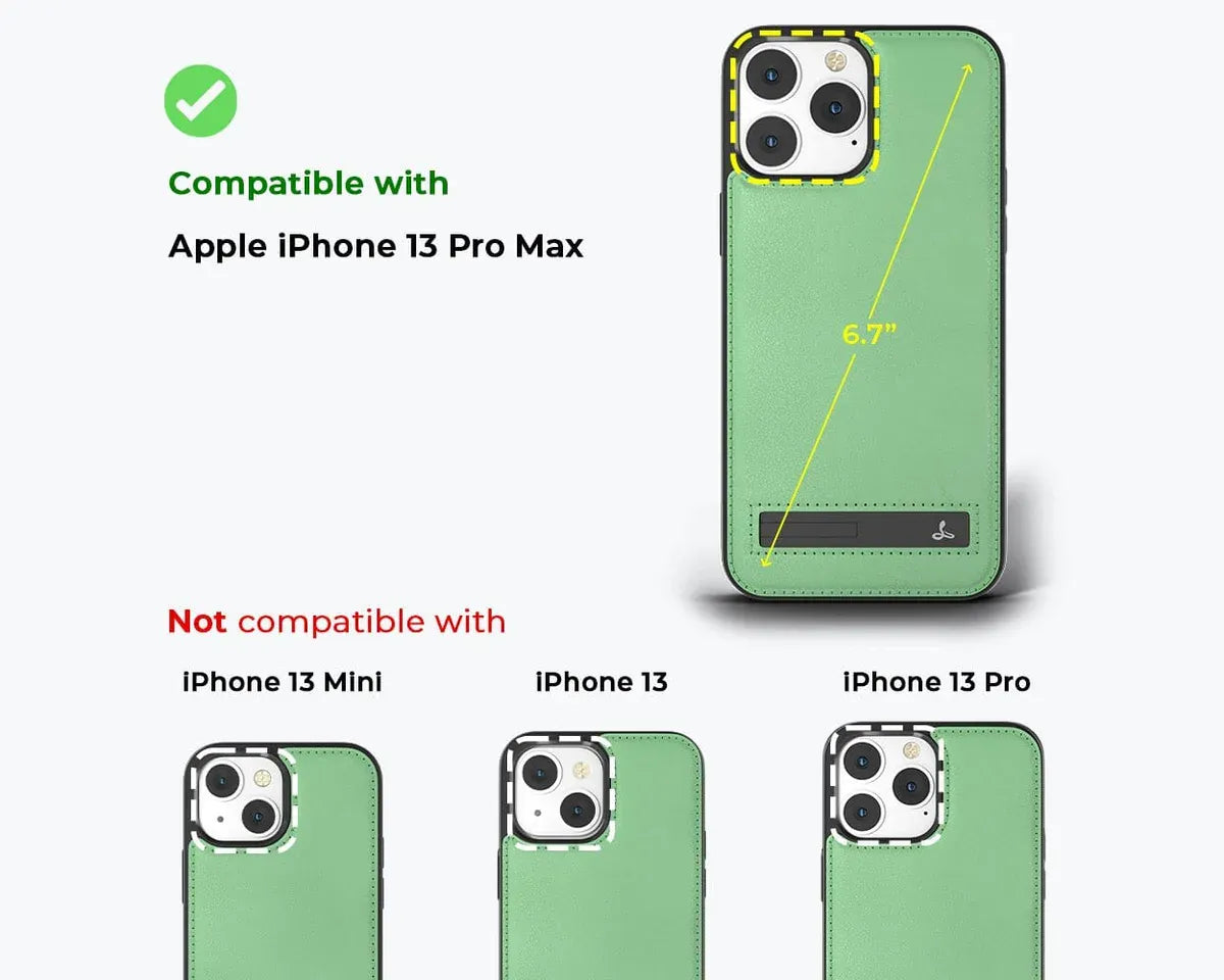 Snakehive UK Metro Case Apple iPhone 13 Pro Max - Metro Leather Phone Case Metro Leather Phone Case for Apple iPhone 13 Pro Max