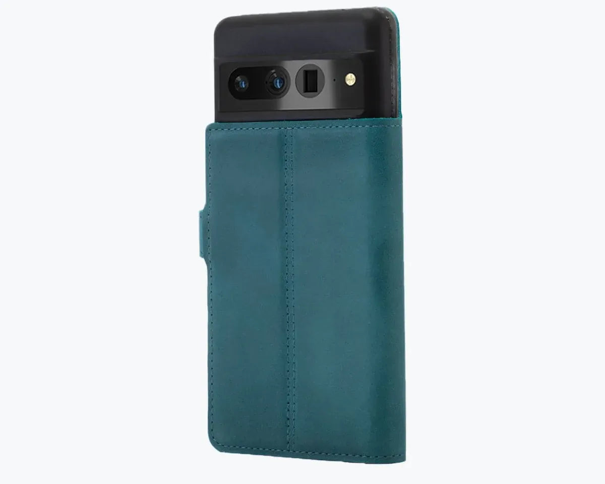 Snakehive UK Vintage Wallet Google Pixel 6 Pro - Vintage Leather Wallet Phone Case Vintage Leather Wallet Case for Google Pixel 6 Pro