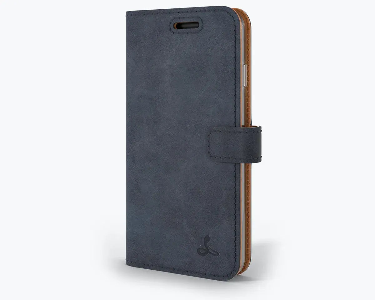 Snakehive UK Vintage Wallet Apple iPhone SE (2020) / SE (2022) - Vintage Leather Wallet Phone Case Vintage Leather Wallet Case for Apple iPhone SE