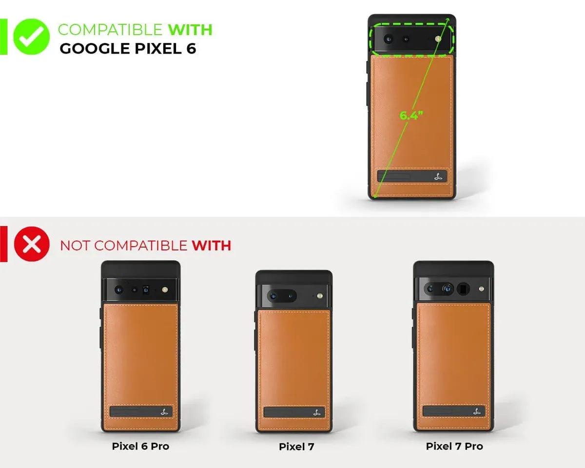Snakehive UK Metro Case Google Pixel 6 - Metro Leather Phone Case Metro Leather Phone Case for Google Pixel 6