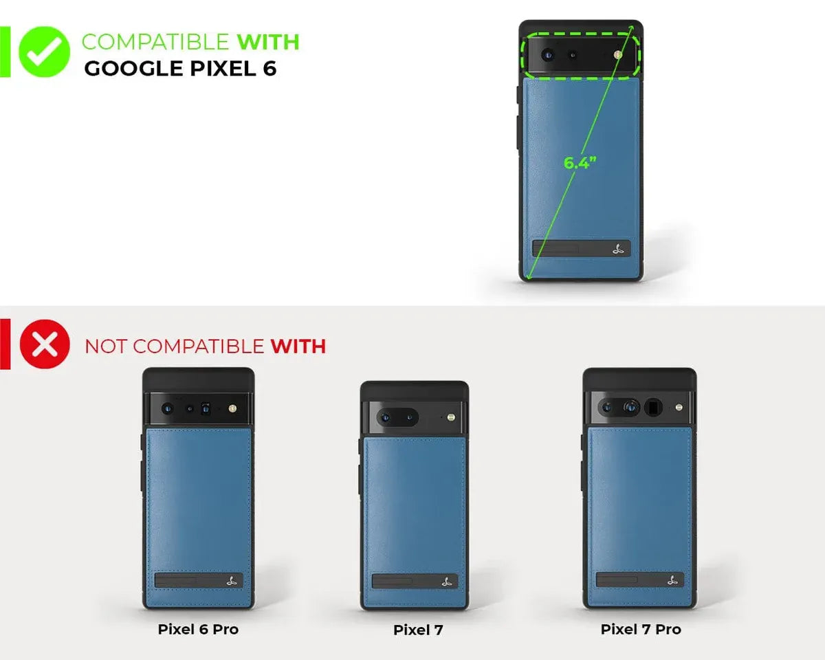 Snakehive UK Metro Case Google Pixel 6 - Metro Leather Phone Case Metro Leather Phone Case for Google Pixel 6