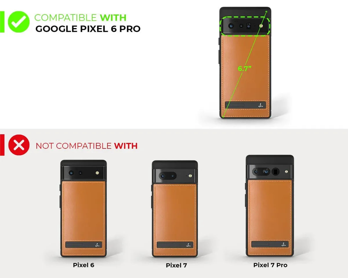 Snakehive UK Metro Case Google Pixel 6 Pro - Metro Leather Phone Case Metro Leather Phone Case for Google Pixel 6 Pro