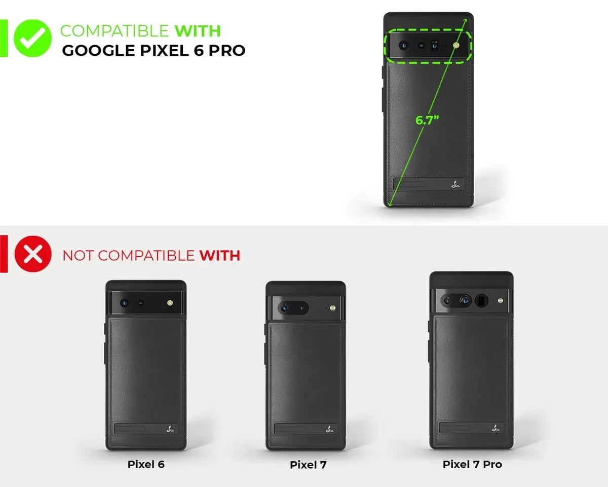 Snakehive UK Metro Case Google Pixel 6 Pro - Metro Leather Phone Case Metro Leather Phone Case for Google Pixel 6 Pro