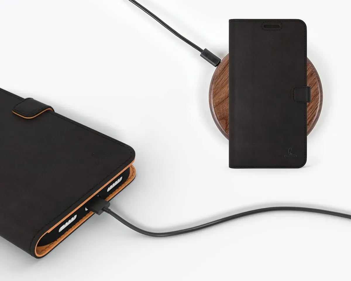 Snakehive UK Vintage Wallet Google Pixel 7 - Vintage Leather Wallet Phone Case Vintage Leather Wallet Case for Google Pixel 7
