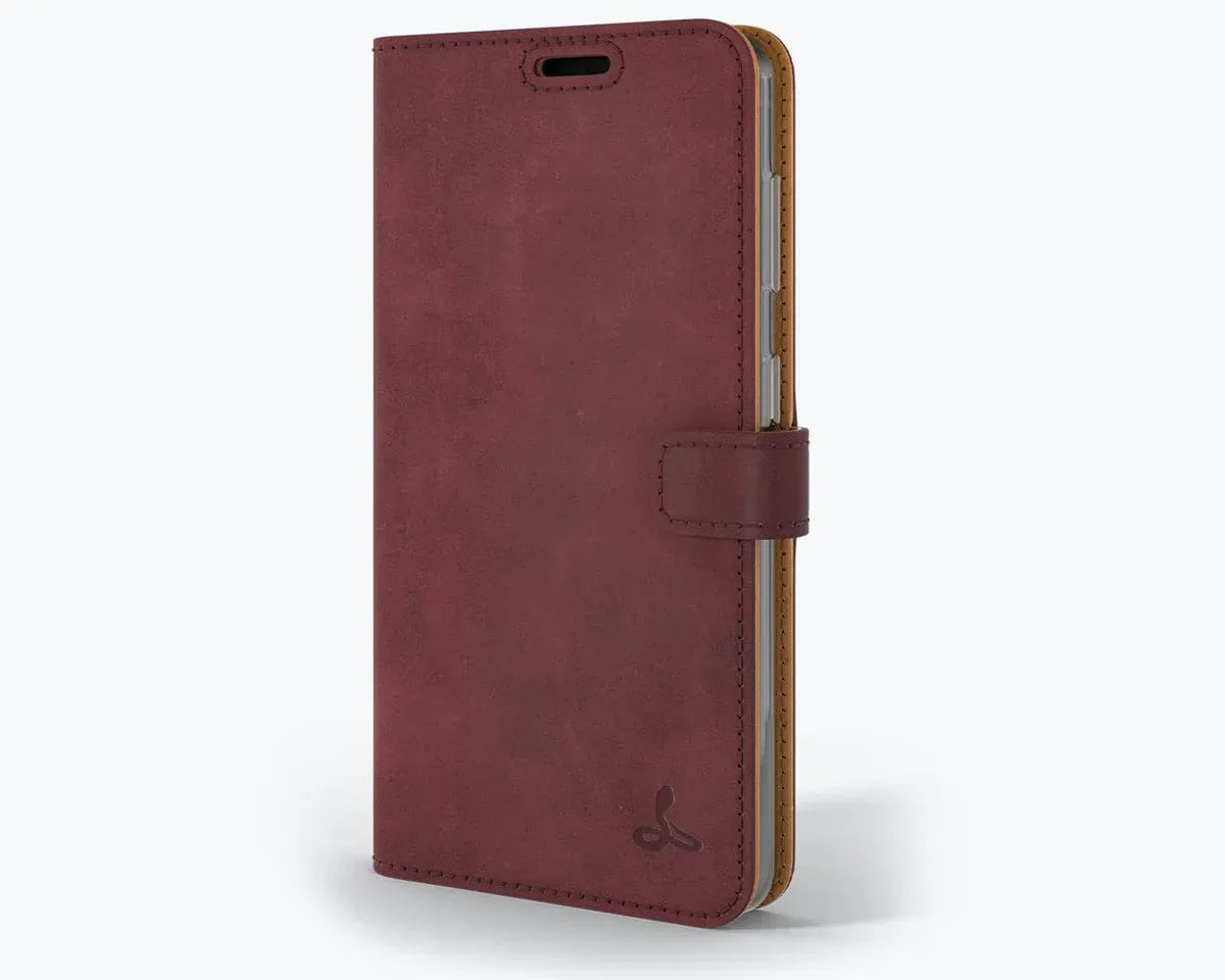 Snakehive UK Vintage Wallet Samsung Galaxy S21 Plus - Vintage Leather Wallet Phone Case Vintage Leather Wallet Case for Samsung Galaxy S21 Plus