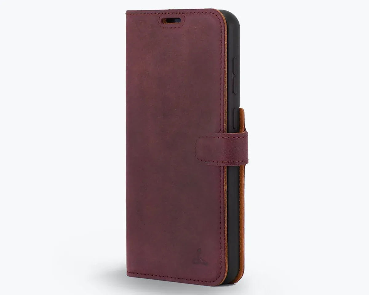 Snakehive UK Vintage Wallet Samsung Galaxy S23 Plus - Vintage Leather Wallet Phone Case Vintage Leather Wallet Case for Samsung Galaxy S23 Plus