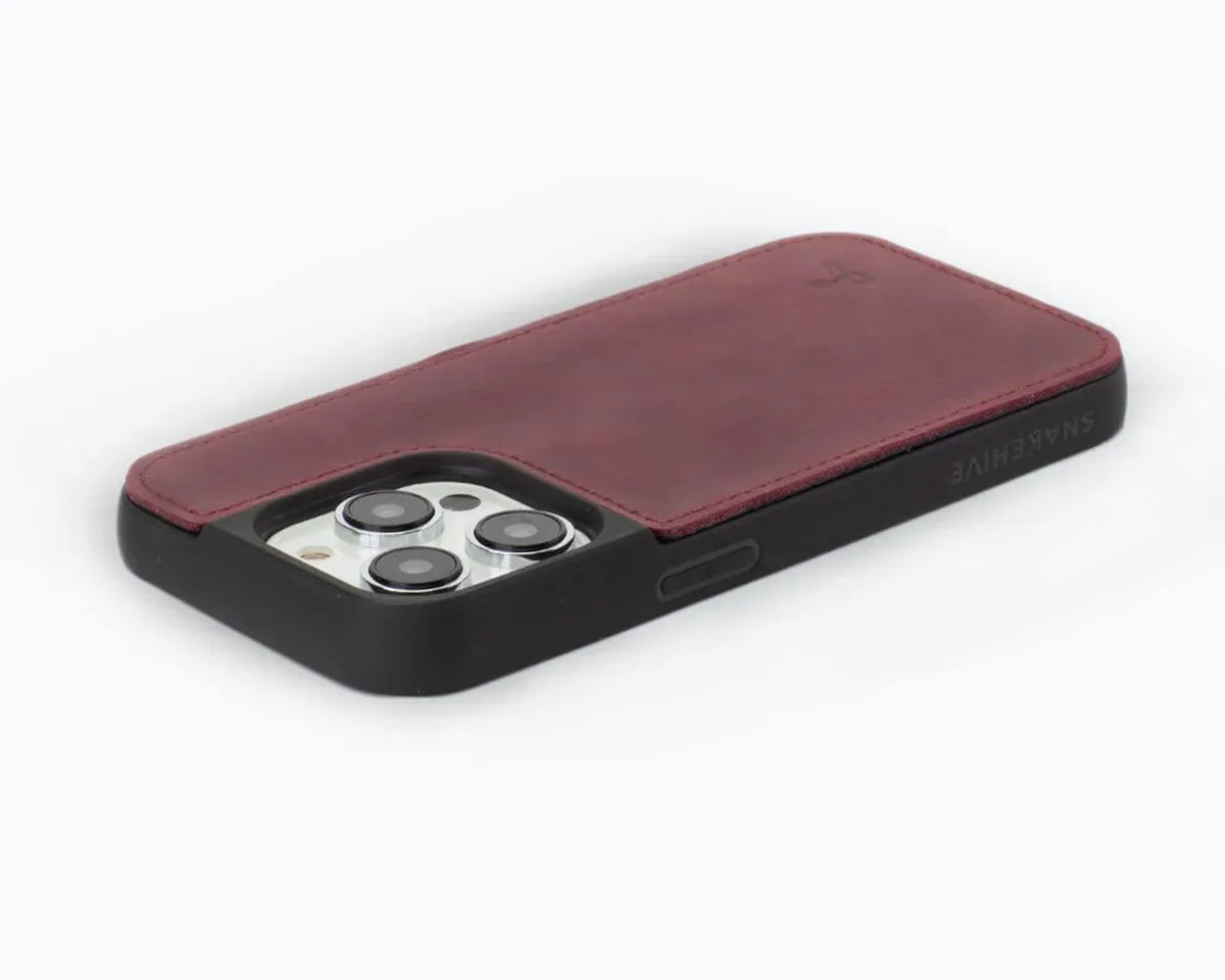 Snakehive Vintage Back Case Apple iPhone 14 Pro - Vintage Leather Back Case Vintage Leather Back Case - Apple iPhone 14 Pro | Snakehive