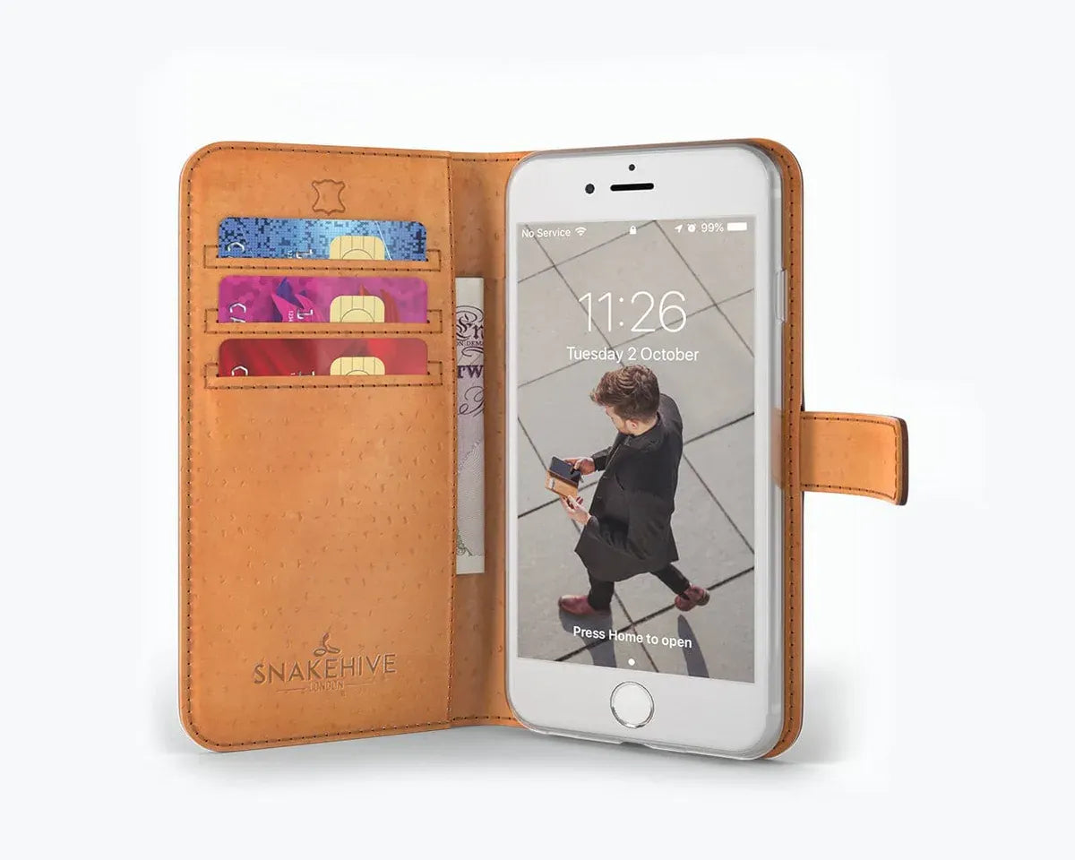 Snakehive UK Vintage Wallet Apple iPhone 6/6S - Vintage Leather Wallet Vintage Leather Wallet Case for Apple iPhone 6/6S