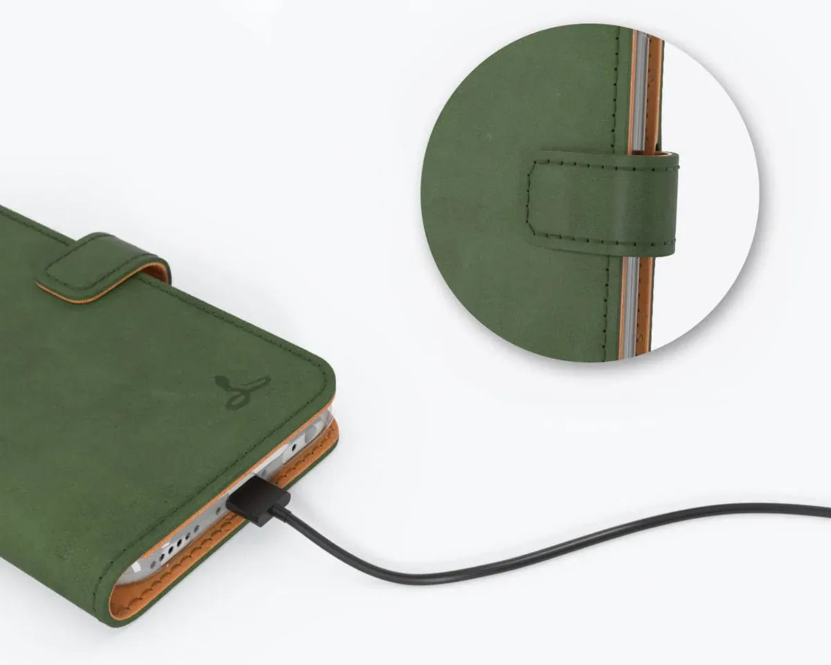 Snakehive UK Vintage Wallet Apple iPhone 6/6S - Vintage Leather Wallet Vintage Leather Wallet Case for Apple iPhone 6/6S