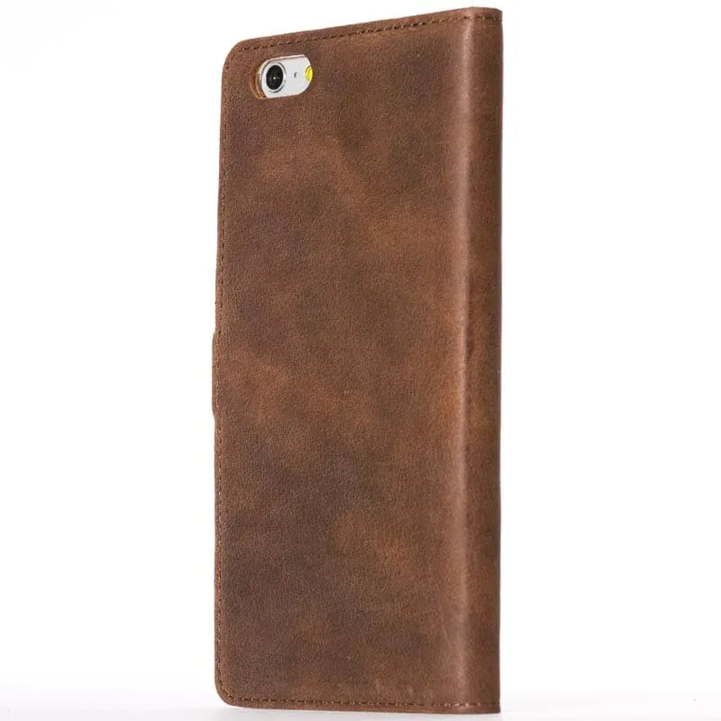 Snakehive Vintage Wallet Apple iPhone 6/6S Plus - Vintage Leather Wallet Phone Case Apple iPhone 6/6S Plus - Vintage Leather Wallet Phone Case