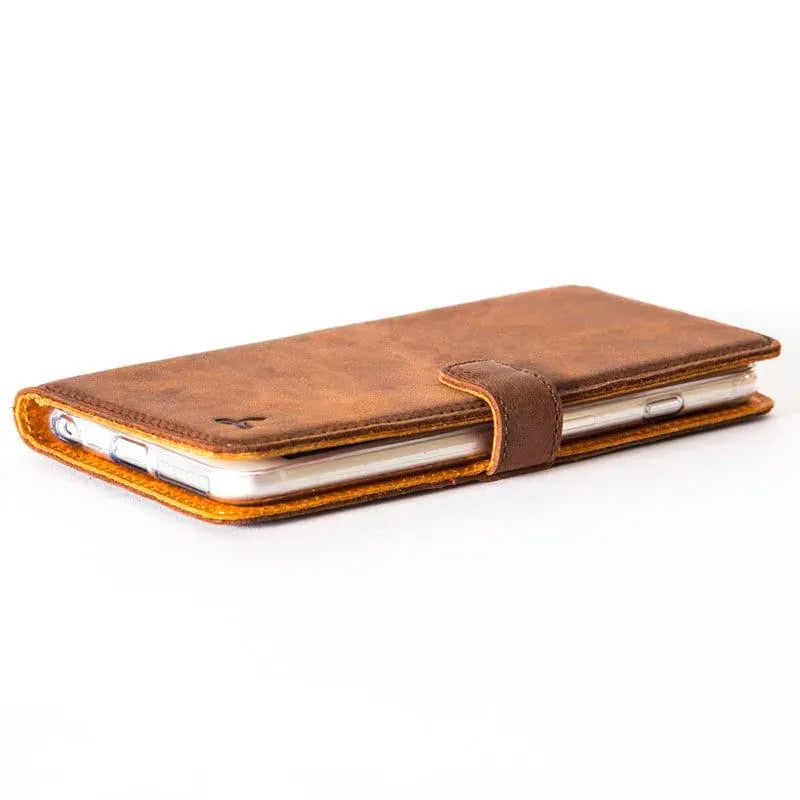 Snakehive Vintage Wallet Apple iPhone 6/6S Plus - Vintage Leather Wallet Phone Case Apple iPhone 6/6S Plus - Vintage Leather Wallet Phone Case