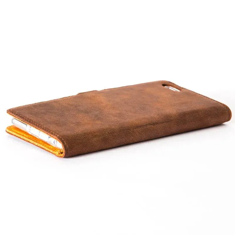 Snakehive Vintage Wallet Apple iPhone 6/6S Plus - Vintage Leather Wallet Phone Case Apple iPhone 6/6S Plus - Vintage Leather Wallet Phone Case