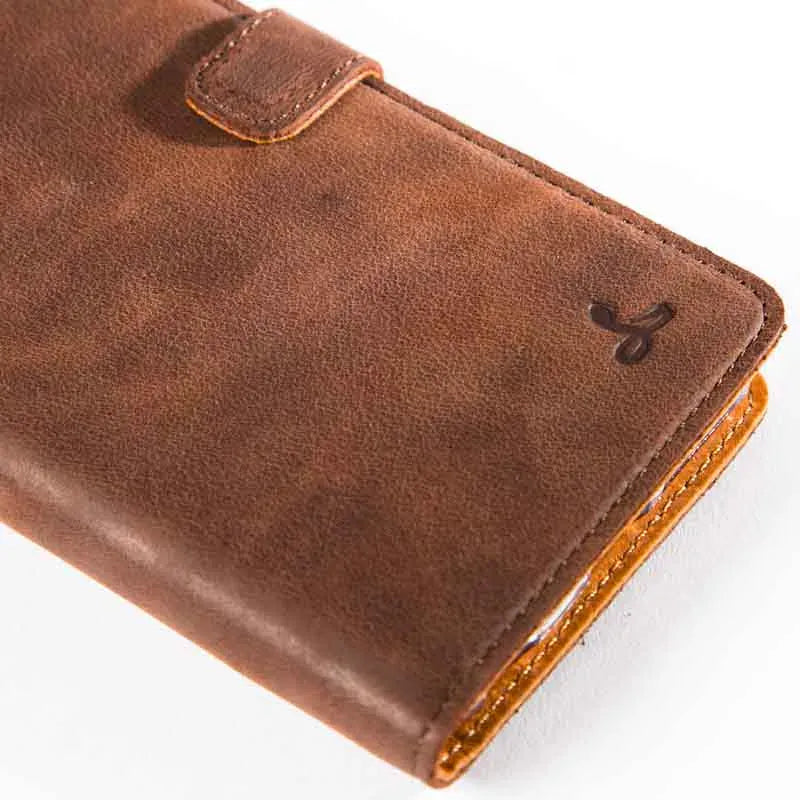 Snakehive Vintage Wallet Apple iPhone 6/6S Plus - Vintage Leather Wallet Phone Case Apple iPhone 6/6S Plus - Vintage Leather Wallet Phone Case