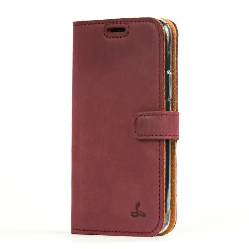 Snakehive UK Vintage Wallet Google Pixel 4 - Vintage Leather Wallet Phone Case Vintage Leather Wallet Case for Google Pixel 4